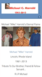Mobile Screenshot of michaelcharrold.com